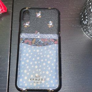 Iphone XS max coach case